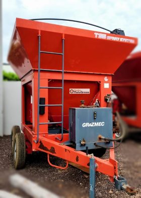 TRATADORA DE SEMENTES GRAZMEC TS5 SPRAY SISTEM