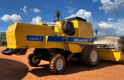 COLHEITADEIRA NEW HOLLAND TC 5090 20 PÉS completo