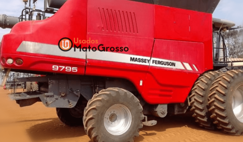 COLHEITADEIRA MASSEY FERGUSON 9795D 35 PÉS DRAPER completo