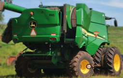 COLHEITADEIRA JOHN DEERE S550 30 PES CARACOL completo