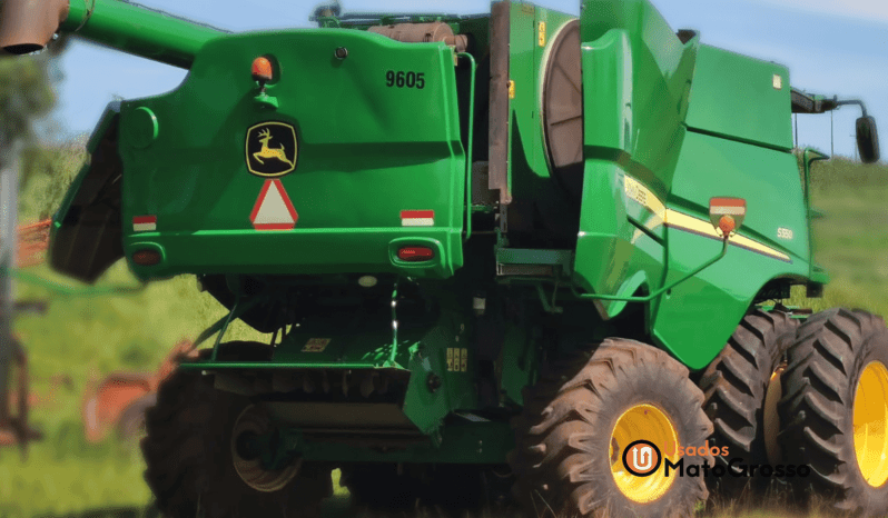 COLHEITADEIRA JOHN DEERE S550 30 PES CARACOL completo