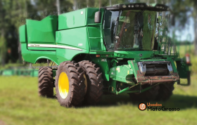 COLHEITADEIRA JOHN DEERE S550 30 PES CARACOL