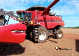 COLHEITADEIRA CASE IH 8120 – 40 PES DRAPPER completo