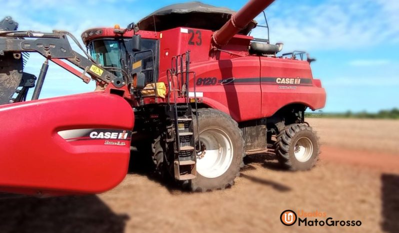 COLHEITADEIRA CASE IH 8120 – 40 PES DRAPPER completo