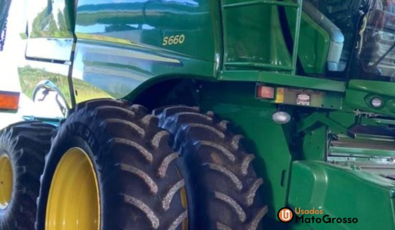 COLHEITADEIRA JOHN DEERE S660 – 30 PES CARACOL completo