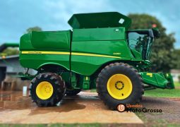 COLHEITADEIRA JOHN DEERE S-680 – 40 PES DRAPPER completo