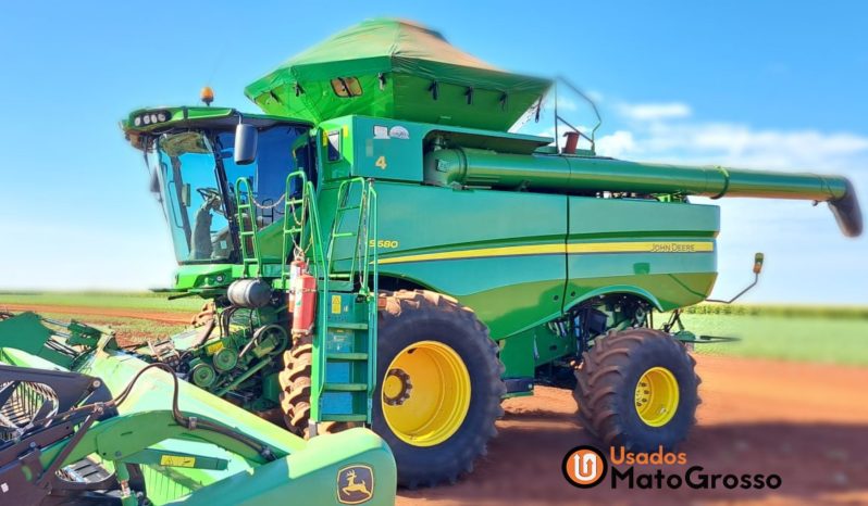 COLHEITADEIRA JOHN DEERE S680 – 40 PES DRAPPER completo