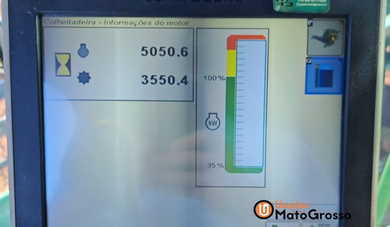 COLHEITADEIRA JOHN DEERE S680 – 40 PES DRAPPER completo