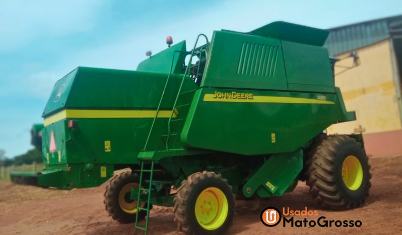 COLHEITADEIRA JOHN DEERE 1450 – 18 PES CARACOL completo