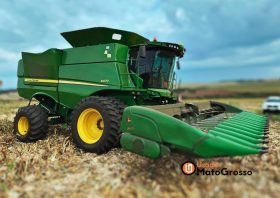 COLHEITADEIRA JOHN DEERE S670 – 35 PES CARACOL