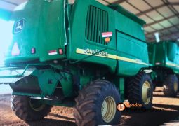 COLHEITADEIRA JOHN DEERE 9650 – 30 PES CARACOL completo