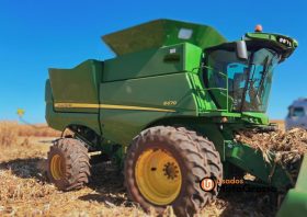 COLHEITADEIRA JOHN DEERE S670 – 40 PES DRAPPER