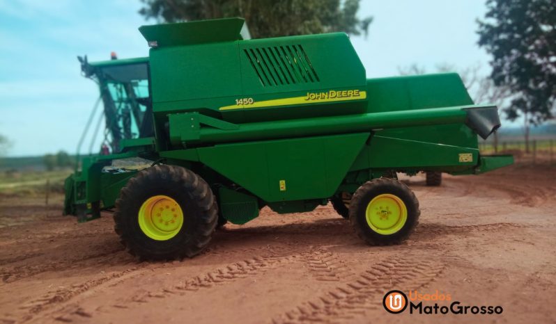 COLHEITADEIRA JOHN DEERE 1450 – 18 PES CARACOL completo