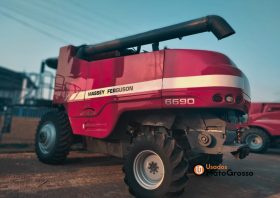 COLHEITADEIRA MASSEY FERGUSON 6690 – 25 PES CARACOL