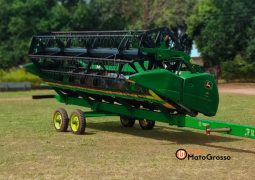 COLHEITADEIRA JOHN DEERE 1450 – 18 PES CARACOL completo