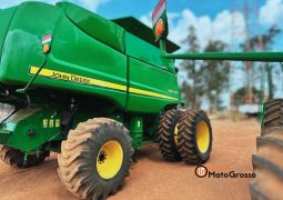 COLHEITADEIRA JOHN DEERE 9670STS – 30 PES CARACOL completo