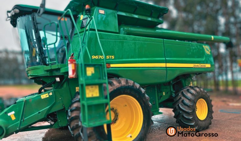 COLHEITADEIRA JOHN DEERE – 9670STS 30 PES CARACOL completo