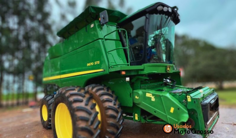 COLHEITADEIRA JOHN DEERE – 9670STS 30 PES CARACOL completo