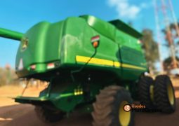 COLHEITADEIRA JOHN DEERE 9670STS – 30 PES CARACOL completo