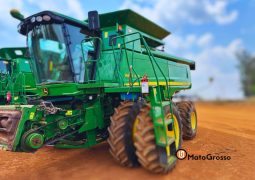 COLHEITADEIRA JOHN DEERE 9670-STS 30 PES CARACOL – COM PILOTO completo