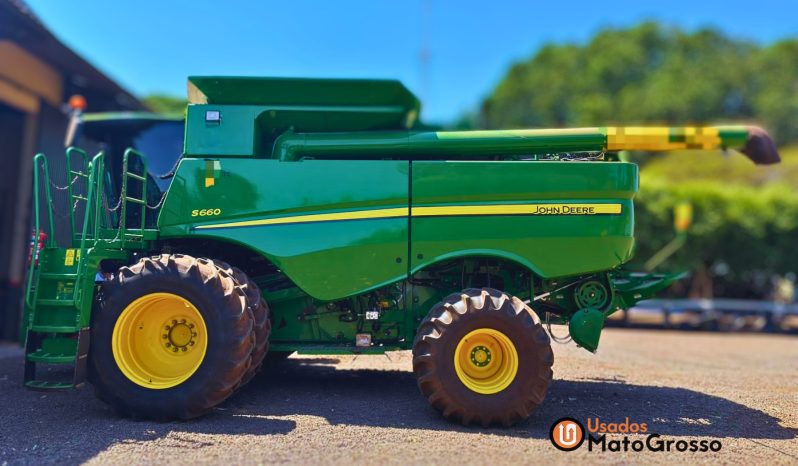 COLHEITADEIRA JOHN DEERE S660 – 30 PES CARACOL/ COM PILOTO completo