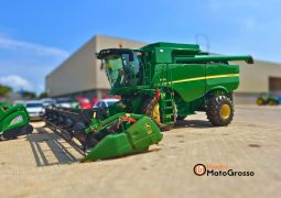 COLHEITADEIRA JOHN DEERE S-550 – 25 PES CARACOL completo