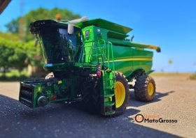 COLHEITADEIRA JOHN DEERE S660 – 30 PES CARACOL/ COM PILOTO