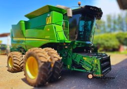 COLHEITADEIRA JOHN DEERE S660 – 30 PES CARACOL/ COM PILOTO completo