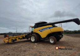 COLHEITADEIRA NEW HOLLAND CR6.80 – 35 PES CARACOL COM PILOTO completo