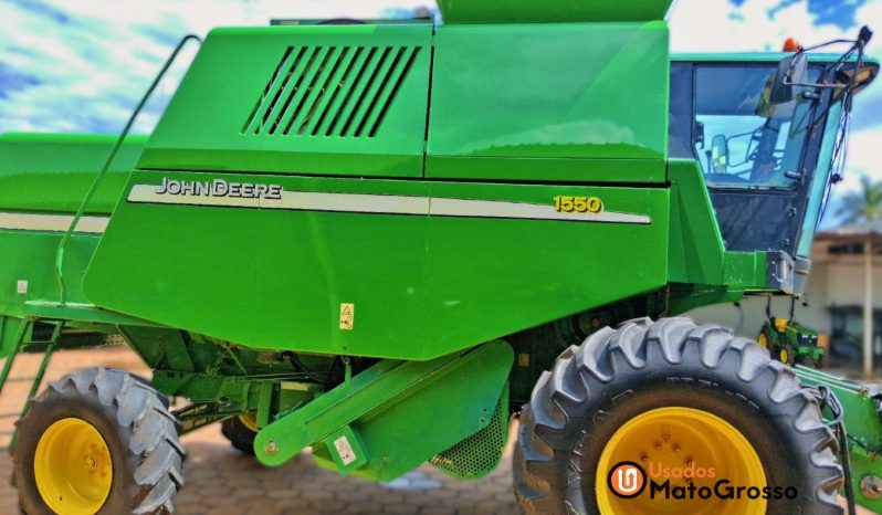 COLHEITADEIRA JOHN DEERE 1550 – 23 PES CARACOL completo