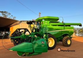 COLHEITADEIRA JOHN DEERE S660 – 35 PES CARACOL (PREPARADA PARA PILOTO)