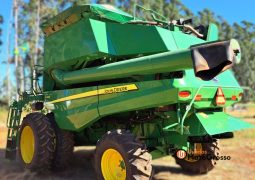 COLHEITADEIRA JOHN DEERE S440 – 25 PES CARACOL COM PISTÃO PNEUMATICO completo