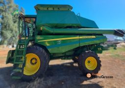 COLHEITADEIRA JOHN DEERE S440 – 25 PES CARACOL COM PISTÃO PNEUMATICO completo