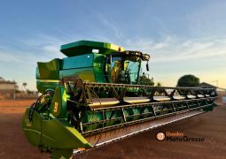 COLHEITADEIRA JOHN DEERE S660 – 35 PES CARACOL (PREPARADA PARA PILOTO) completo