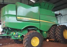 COLHEITADEIRA JOHN DEERE S780 – 45 PES DRAPPER COM PILOTO E GPS 7000 POWER CAST