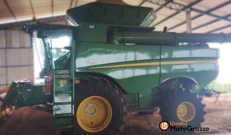 COLHEITADEIRA JOHN DEERE S780 – 45 PES DRAPPER COM PILOTO E GPS 7000 POWER CAST completo