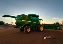 COLHEITADEIRA JOHN DEERE S660 – 35 PES CARACOL (PREPARADA PARA PILOTO) completo