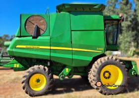 COLHEITADEIRA JOHN DEERE S440 – 25 PES CARACOL COM PISTÃO PNEUMATICO