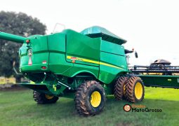 COLHEITADEIRA JOHN DEERE  S660 – 30 PES CARACOL SEM PILOTO, TRANSMISSÃO MECÂNICA completo