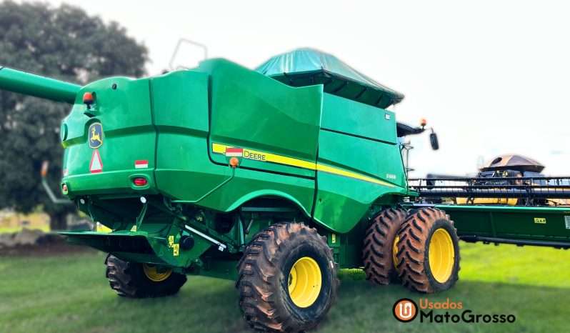 COLHEITADEIRA JOHN DEERE  S660 – 30 PES CARACOL SEM PILOTO, TRANSMISSÃO MECÂNICA completo