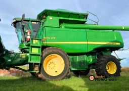 COLHEITADEIRA JOHN DEERE 9770STS – 30 PES CARACOL SEM PILOTO, TRANSMISSÃO MECÂNICA completo