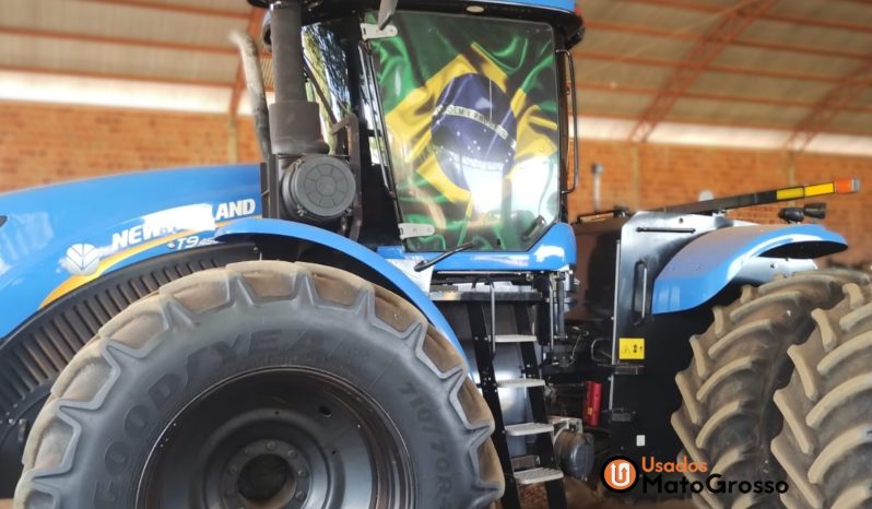 TRATOR NEW HOLLAND T9-450 – COM PILOTO, RODADO DUPLO TRASEIRO E DIANTEIRO completo