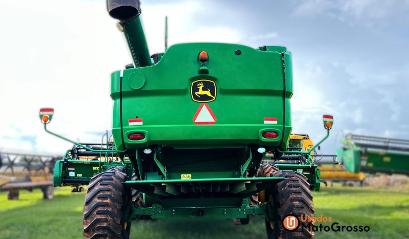 COLHEITADEIRA JOHN DEERE  S660 – 30 PES CARACOL SEM PILOTO, TRANSMISSÃO MECÂNICA completo