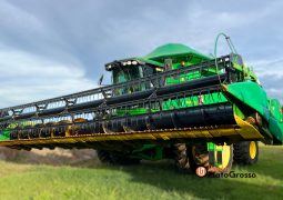 COLHEITADEIRA JOHN DEERE 9770STS – 30 PES CARACOL SEM PILOTO, TRANSMISSÃO MECÂNICA completo