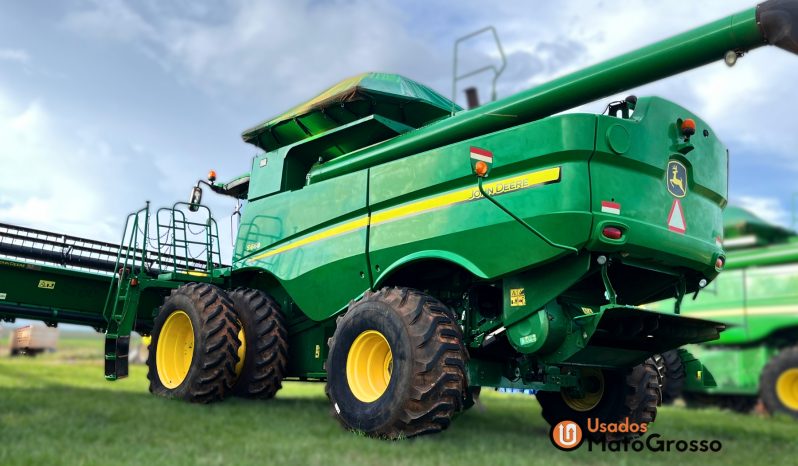 COLHEITADEIRA JOHN DEERE  S660 – 30 PES CARACOL SEM PILOTO, TRANSMISSÃO MECÂNICA completo