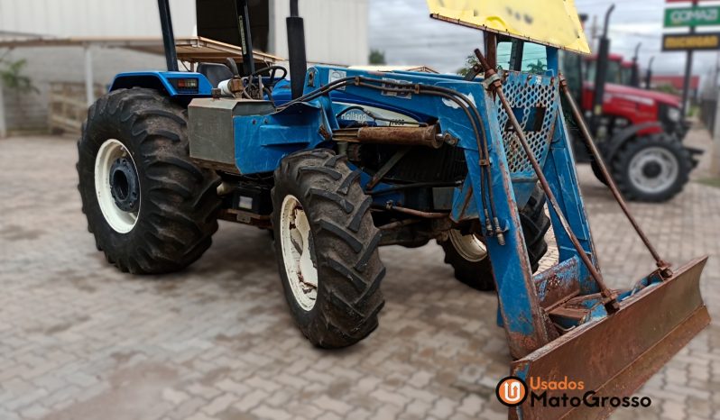 TRATOR NEW HOLLAND 7630 – PNEU BALÃO, LAMINA E PROTEÇÃO DE MOTOR completo