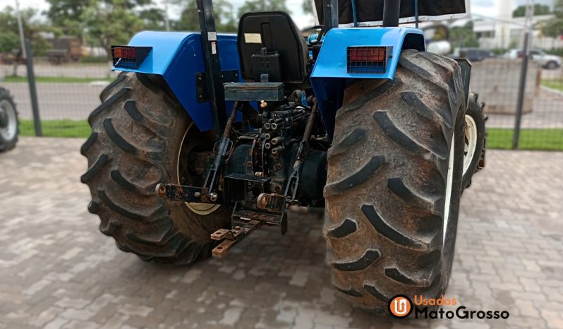 TRATOR NEW HOLLAND 7630 – PNEU BALÃO, LAMINA E PROTEÇÃO DE MOTOR completo