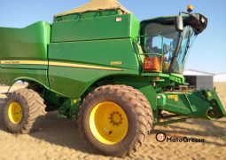 COLHEITADEIRA JOHN DEERE S550 – 25 PES CARACOL completo