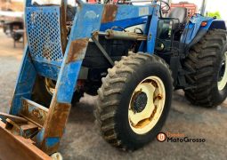 TRATOR NEW HOLLAND 7630 – PNEU BALÃO, LAMINA E PROTEÇÃO DE MOTOR completo