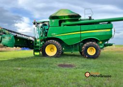 COLHEITADEIRA JOHN DEERE  S660 – 30 PES CARACOL SEM PILOTO, TRANSMISSÃO MECÂNICA completo